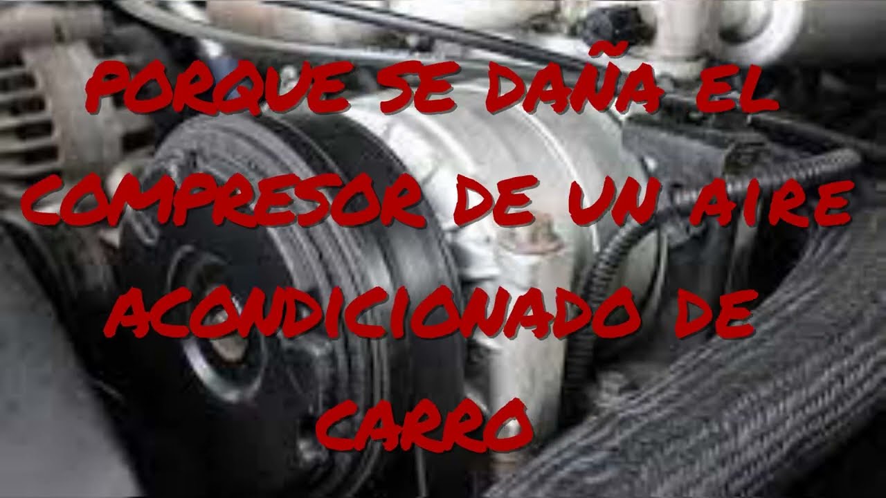Consecuencias y soluciones cuando se daña el compresor de aire