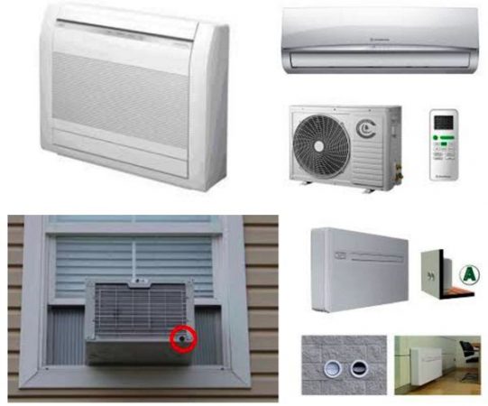 aire acondicionado de pared