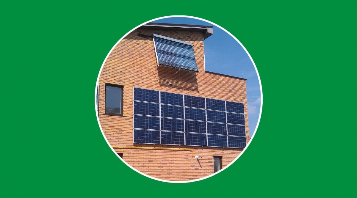 paneles solares integrados en edificios