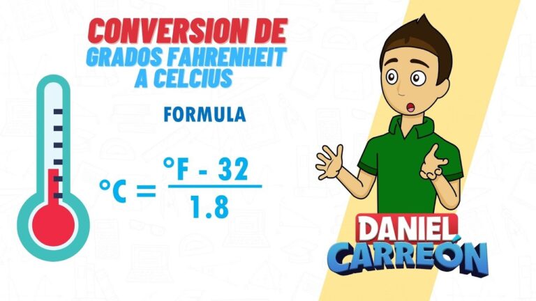 Guía rápida para convertir grados Fahrenheit a Celsius fácilmente