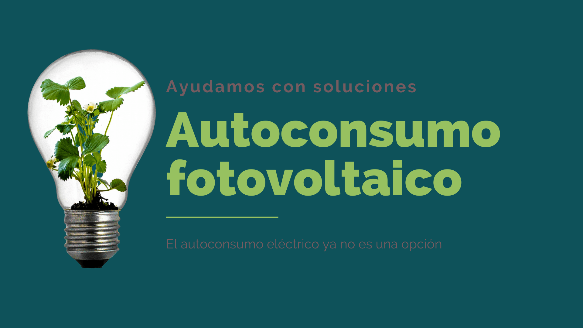 seguridad energetica y autoconsumo