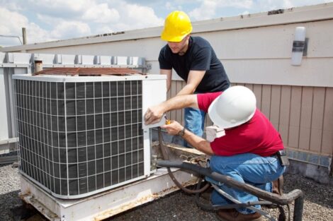 ventilador exterior gira al contrario