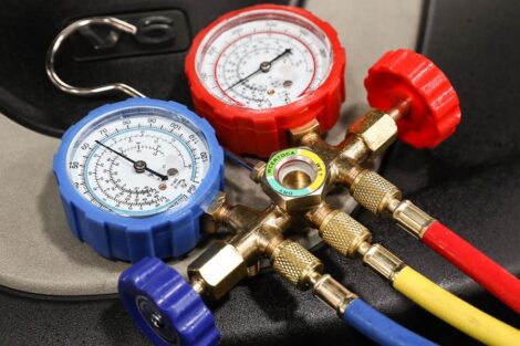 como verificar el gas en el aire acondicionado