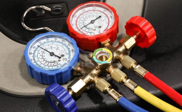 como verificar el gas en el aire acondicionado